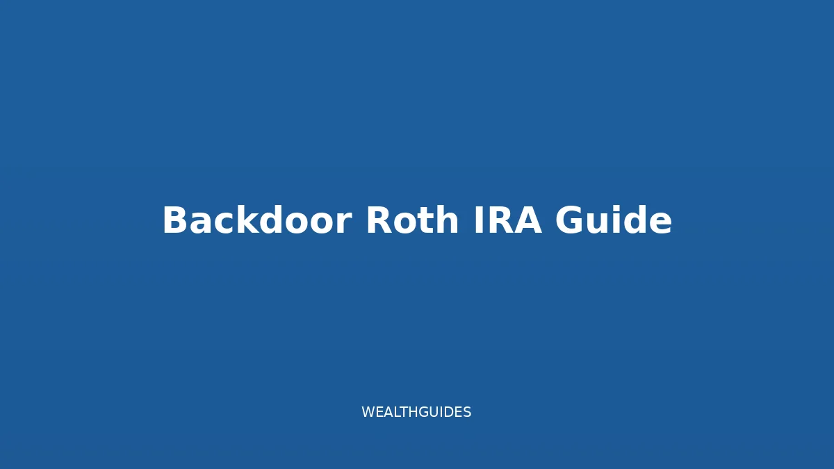 Illustration of the two-step backdoor Roth IRA process moving from a Traditional IRA into a Roth IRA